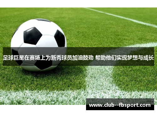 足球巨星在赛场上为新秀球员加油鼓劲 帮助他们实现梦想与成长